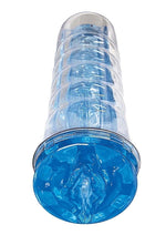 Load image into Gallery viewer, Dream-Lite Crystal Vagina Masturbator - Blue