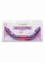Load image into Gallery viewer, Dual Vibrating Flexi Dildo - Purple