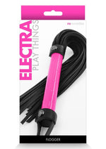 Load image into Gallery viewer, Electra Play Things Pu Leather Flogger - Pink