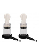 Load image into Gallery viewer, Electroshock Electro Nipple Suckers - Clear