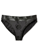 Load image into Gallery viewer, Em.Ex.. Active Harness Wear Silouette Harness Bikini Cut - 2x - Black - Large