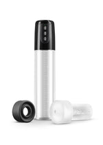 Load image into Gallery viewer, Enlarge Atlas Battery Operated Penis Pump - Black/Clear