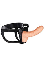 Load image into Gallery viewer, Erection Assistant Hollow Strap-On - Vanilla - 8in