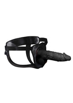 Load image into Gallery viewer, Erection Assistant Hollow Strap-On - Black - 9.5in