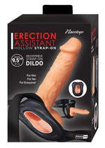 Load image into Gallery viewer, Erection Assistant Hollow Strap-On - Vanilla - 9.5in