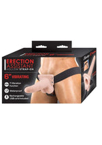 Load image into Gallery viewer, Erection Assistant Hollow Vibrating Strap-On - White - 6in