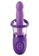 Load image into Gallery viewer, Fantasy For Her Ultimate Pleasure Pro Plus Rechargeable Vibrator with A Clitoral Stimulator