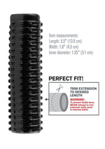 Load image into Gallery viewer, Fantasy X-Tensions Magic Pleasure Sleeve - Black - 5.5in