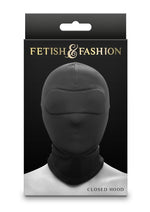 Load image into Gallery viewer, Fetish and Fashion Closed Hood - Black - One Size