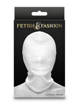Load image into Gallery viewer, Fetish and Fashion Closed Hood - White - One Size