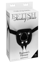 Load image into Gallery viewer, Fetish Fantasy Series Beginner's Adjustable Harness - Black
