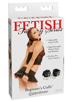 Load image into Gallery viewer, Fetish Fantasy Series Beginner's Cuffs - Black