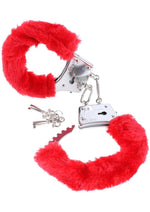 Load image into Gallery viewer, Fetish Fantasy Series Beginner's Furry Cuffs - Red