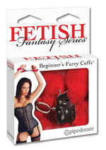 Load image into Gallery viewer, Fetish Fantasy Series Beginner's Furry Cuffs - Red