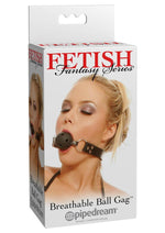 Load image into Gallery viewer, Fetish Fantasy Series Breathable Ball Gag - Black
