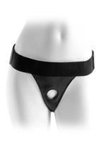 Load image into Gallery viewer, Fetish Fantasy Series Crotchless Adjustable Harness - Black