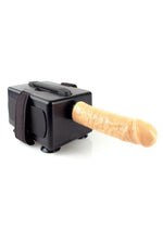 Load image into Gallery viewer, Fetish Fantasy Series International Portable Vibrating USB Powered Plug-In Sex Machine Kit with 2 Dildos - Black