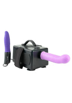 Load image into Gallery viewer, Fetish Fantasy Series International Portable Vibrating USB Powered Plug-In Sex Machine Kit with 2 Dildos