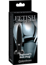 Load image into Gallery viewer, Fetish Fantasy Series Limited Edition Beginner's Butt Plug - Black