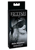 Load image into Gallery viewer, Fetish Fantasy Series Limited Edition Satin Blindfold - Black