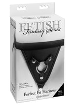 Load image into Gallery viewer, Fetish Fantasy Series Perfect Fit Adjustable Harness - Black