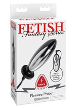 Load image into Gallery viewer, Fetish Fantasy Series Shock Therapy Pleasure Probe with Power - Black/Silver - Unit