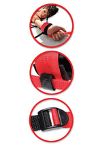 Load image into Gallery viewer, Fetish Fantasy Series Web Bed Restraint System - Black