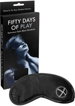Load image into Gallery viewer, Fifty Days Of Play - Blindfold - Black
