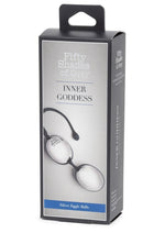 Load image into Gallery viewer, Fifty Shades Of Grey Inner Goddess Silver Jiggle Balls - Silver