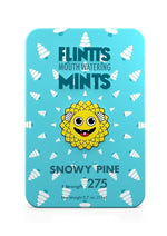 Load image into Gallery viewer, Flintts Mints Mouth Watering Oral Delights - Snowy Pine (F Strength 225) - 28-30 Per Tin