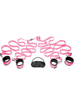 Load image into Gallery viewer, Frisky Pink Bedroom Restraint Kit - Pink