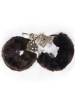 Load image into Gallery viewer, Furry Love Cuffs - Brown