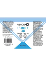 Load image into Gallery viewer, Gender X Everyone's Lube Water Based Lubricant - 2oz