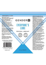 Load image into Gallery viewer, Gender X Everyone's Lube Water Based Lubricant - 4oz