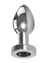 Load image into Gallery viewer, Gender X Rockin Rechargeable Metal XL Plug - Metal/Silver - XLarge