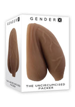 Load image into Gallery viewer, Gender X Tpe Uncircumsized Packer Dildo - Chocolate