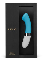 Load image into Gallery viewer, Gigi 2 Rechargeable G-Spot Massager - Blue/Turquoise