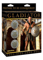 Load image into Gallery viewer, Gladiator Full Size Vibrating Inflatable Love Doll with Dildo and Remote Control