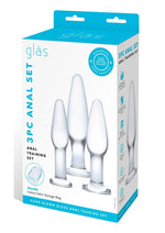 Load image into Gallery viewer, Glas Anal Training - Clear - 3 Piece/Set