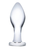 Load image into Gallery viewer, Glas Classic Glass Butt Plug - Clear - 4in