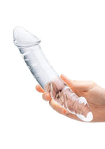 Load image into Gallery viewer, Glas Girthy Realistic Glass Double Dong
