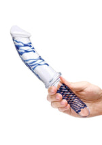 Load image into Gallery viewer, Glas Realistic Double Ended Glass Dildo with Handle