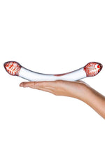 Load image into Gallery viewer, Glas Red Head Double Dildo