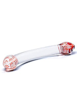Load image into Gallery viewer, Glas Red Head Double Dildo
