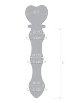 Load image into Gallery viewer, Glas Sweetheart Dildo
