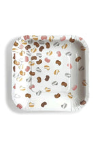 Load image into Gallery viewer, Glitterati Boobie Party Plates - Multicolor - 8 Per Pack