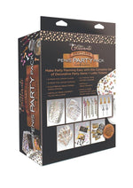 Load image into Gallery viewer, Glitterati Penis Party - Black/Gold - Pack