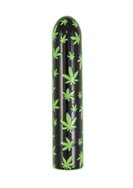 Load image into Gallery viewer, Glow Vibes Pocket High Rechargeable Glow In The Dark Bullet - Black/Glow In The Dark/Green