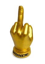 Load image into Gallery viewer, Golden F-U Finger Trophy - Black/Gold