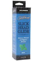 Load image into Gallery viewer, Goodhead Slick Head Glide Water Based Flavored Lubricant Mint - 4oz